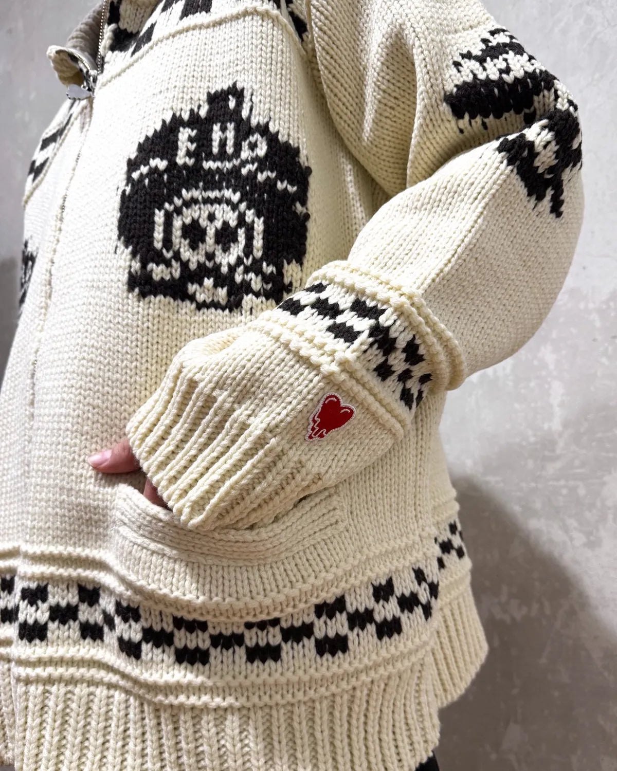 Emotionaly Unavailable  / EU LATIN KNIT JACKET (EU-HR1-0000-005)