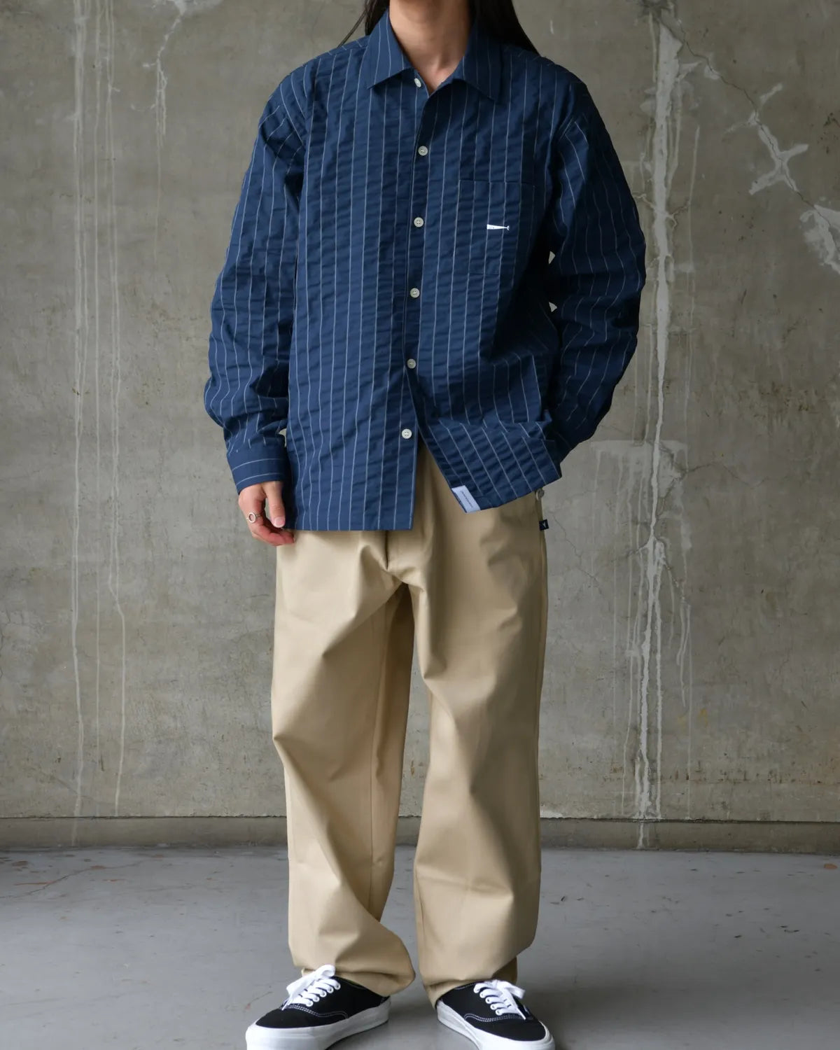 DESCENDANT (ディセンダント) / MILPITAS STRIPE LS SHIRT | 公式通販 DESCENDANT (ディセンダント) / MILPITAS STRIPE LS SHIRT | 公式通販