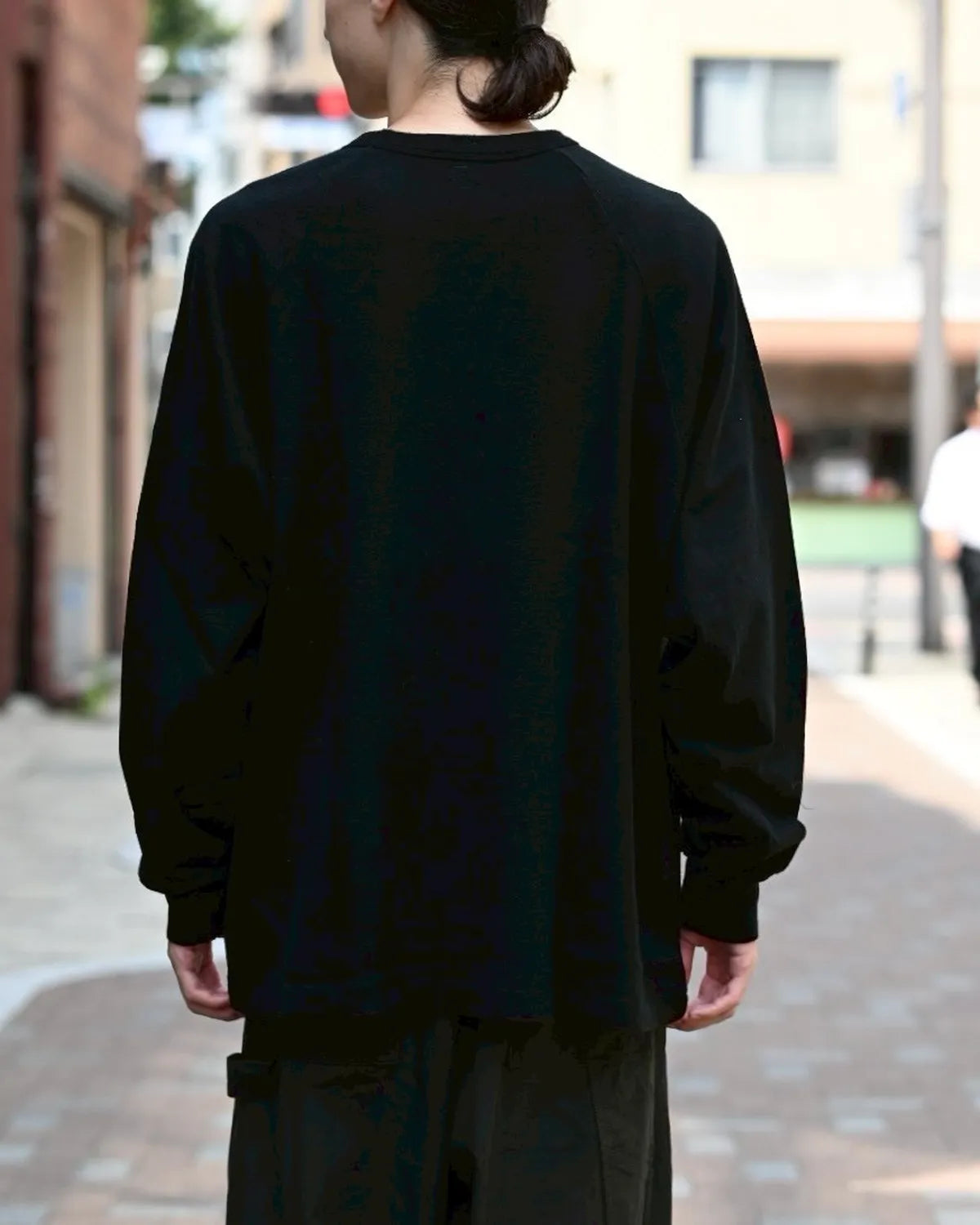 blurhms / Co/Silk Nep Raglan Tee (BHS24F037F25)