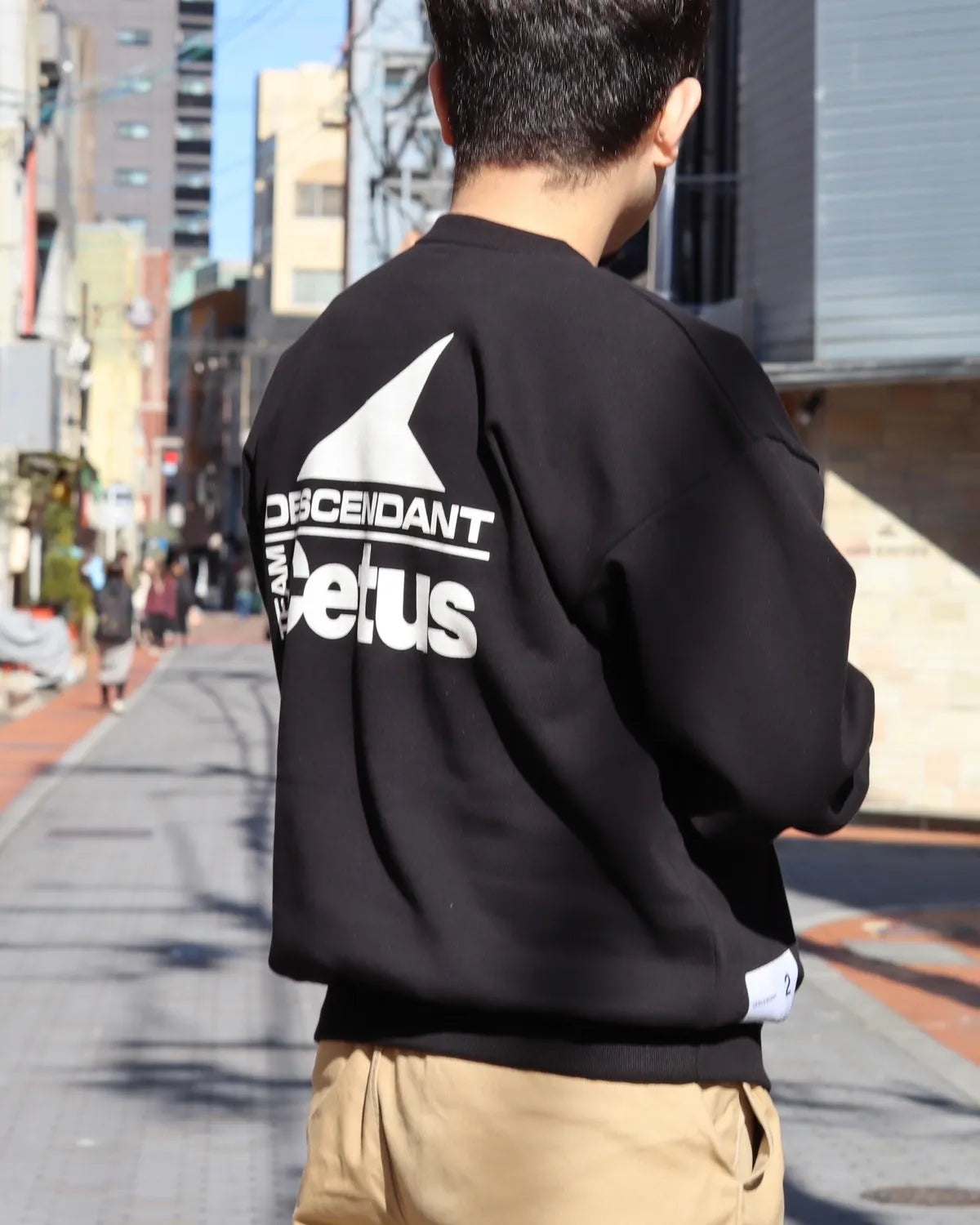 DESCENDANT / STERN CREW NECK (242ATDS-CNM02S)