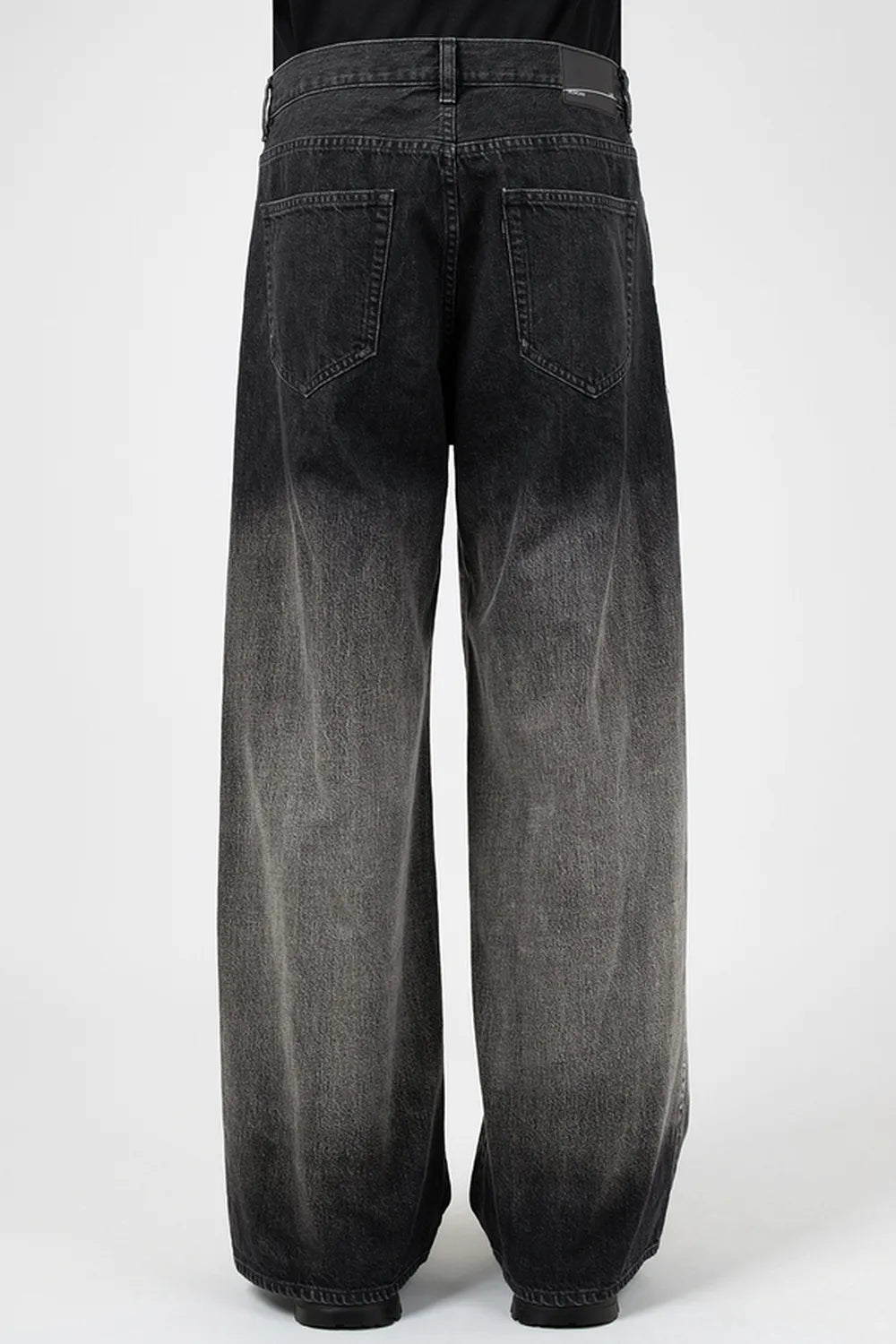 LAD MUSICIAN / 11.5oz GRADATION DENIM WIDE STRAIGHT PANTS (2126-504)