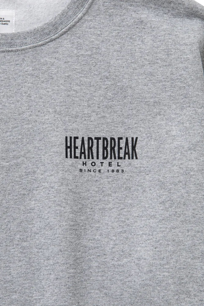 BEDWIN & THE HEARTBREAKERS / L/S PRINTED C -NECK SWEAT "HAWKE" (24AB2193)