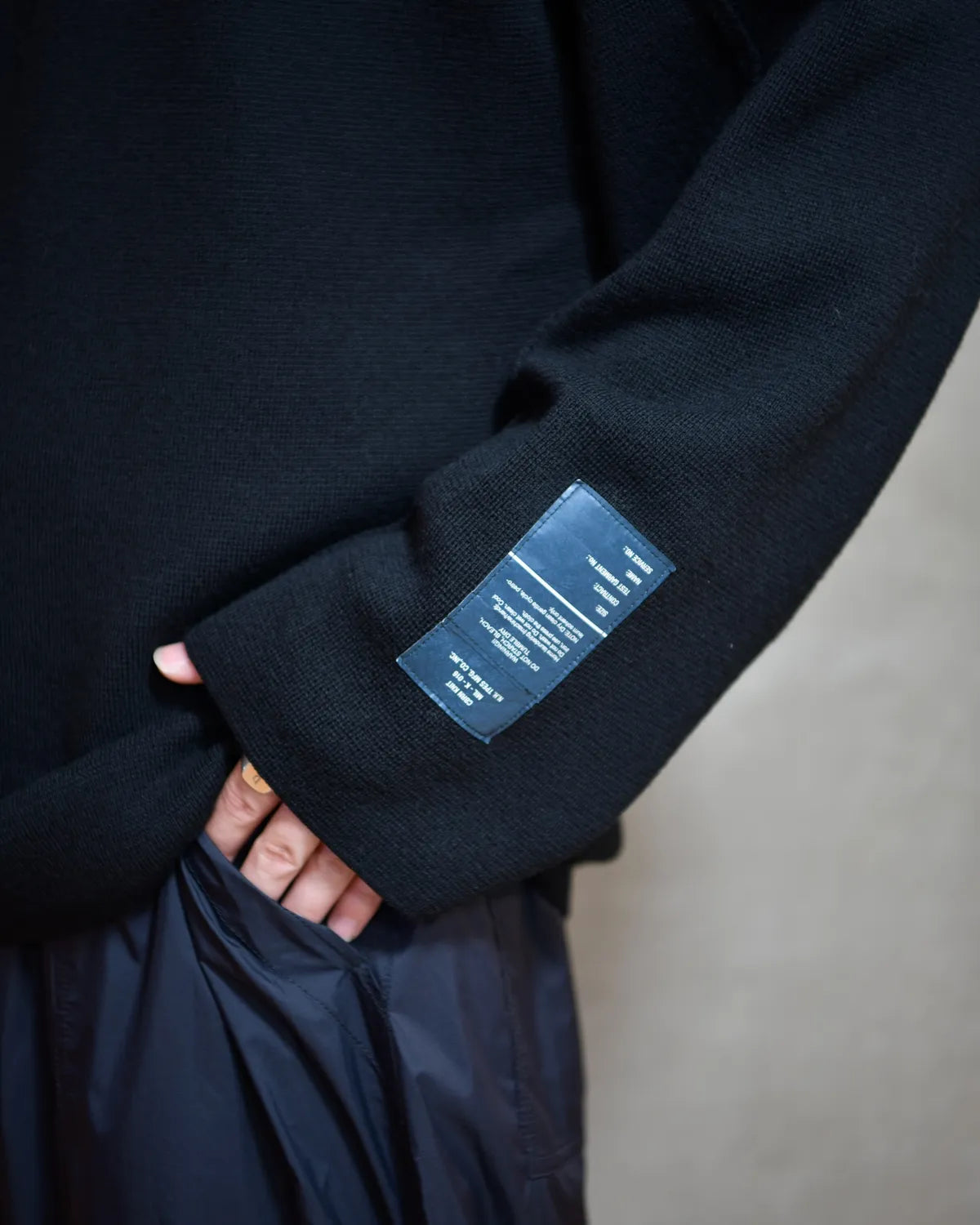 N.HOOLYWOOD TEST PRODUCT EXCHANGE SERVICE / CREW NECK KNIT (9252-KT01-015)