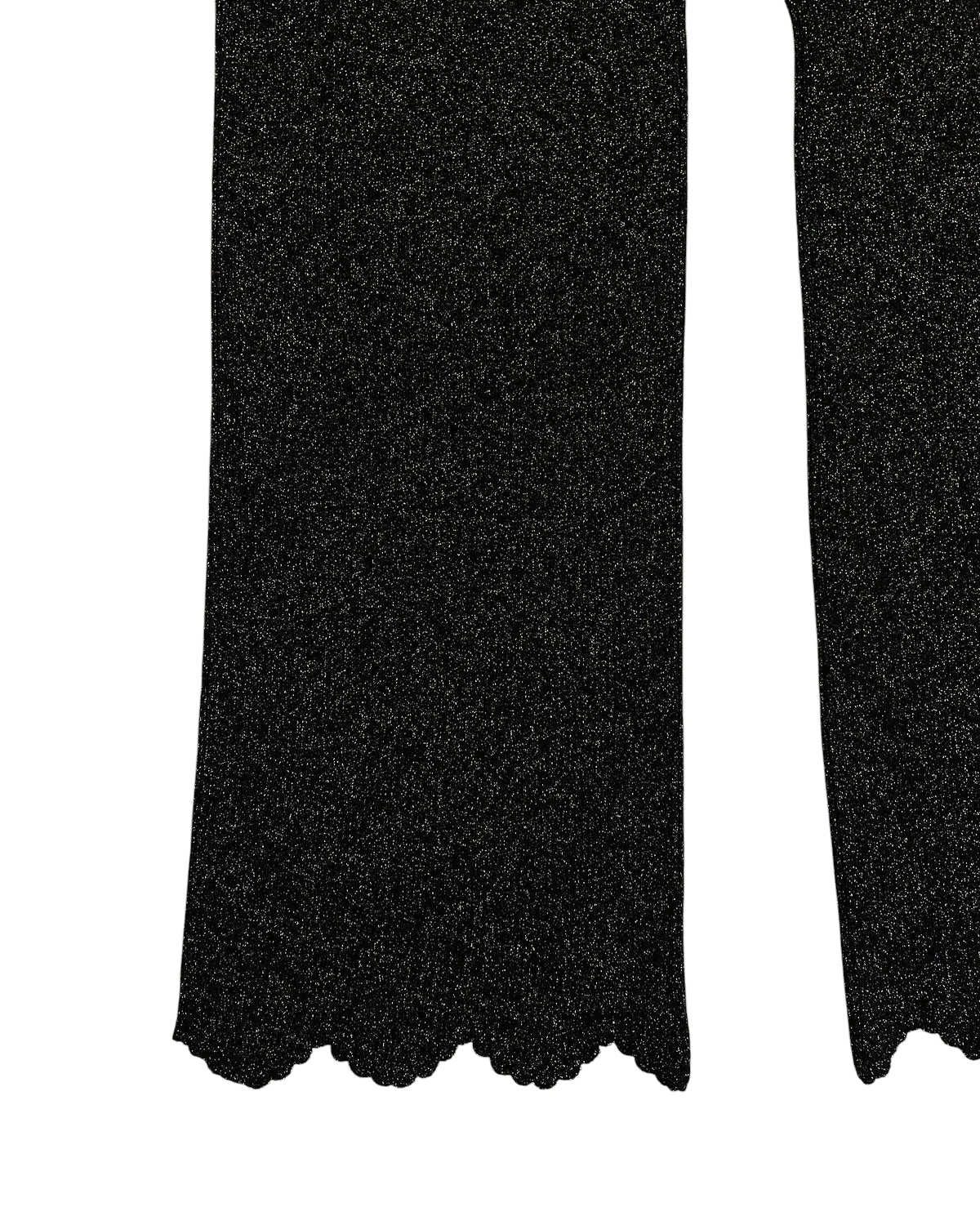 BOWTE / GLITTER YARN SCALLOPED PANTS (252-03-0007)