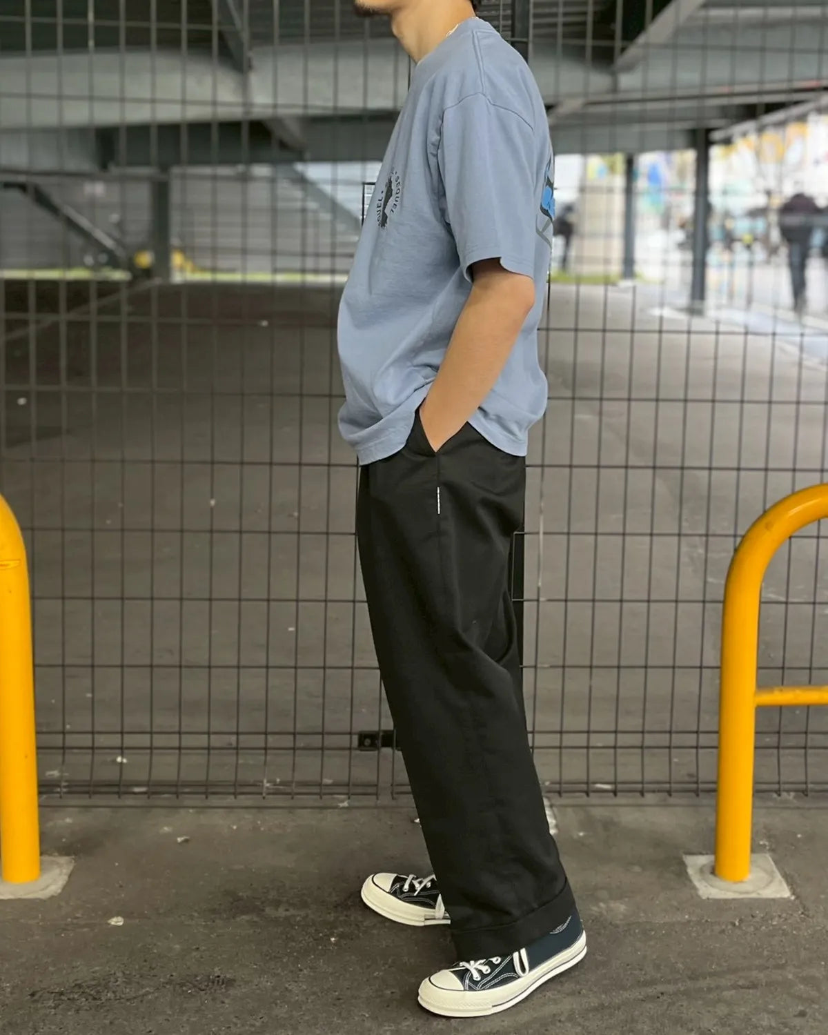 SEQUEL / SEQUEL×SANTA CRUZ×FRAGMENT T-shirt (SQ-25AW-SCFST-01)