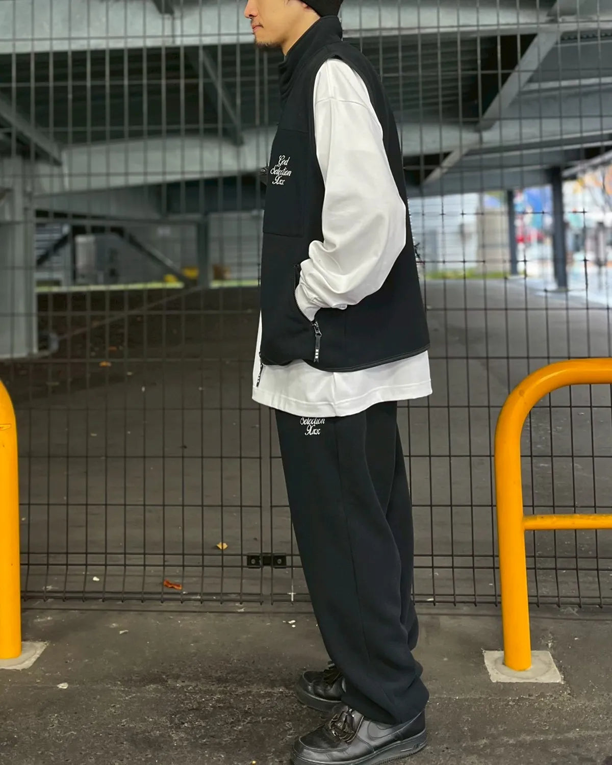 GOD SELECTION XXX / FLEECE VEST (GX-A26-JK-02)