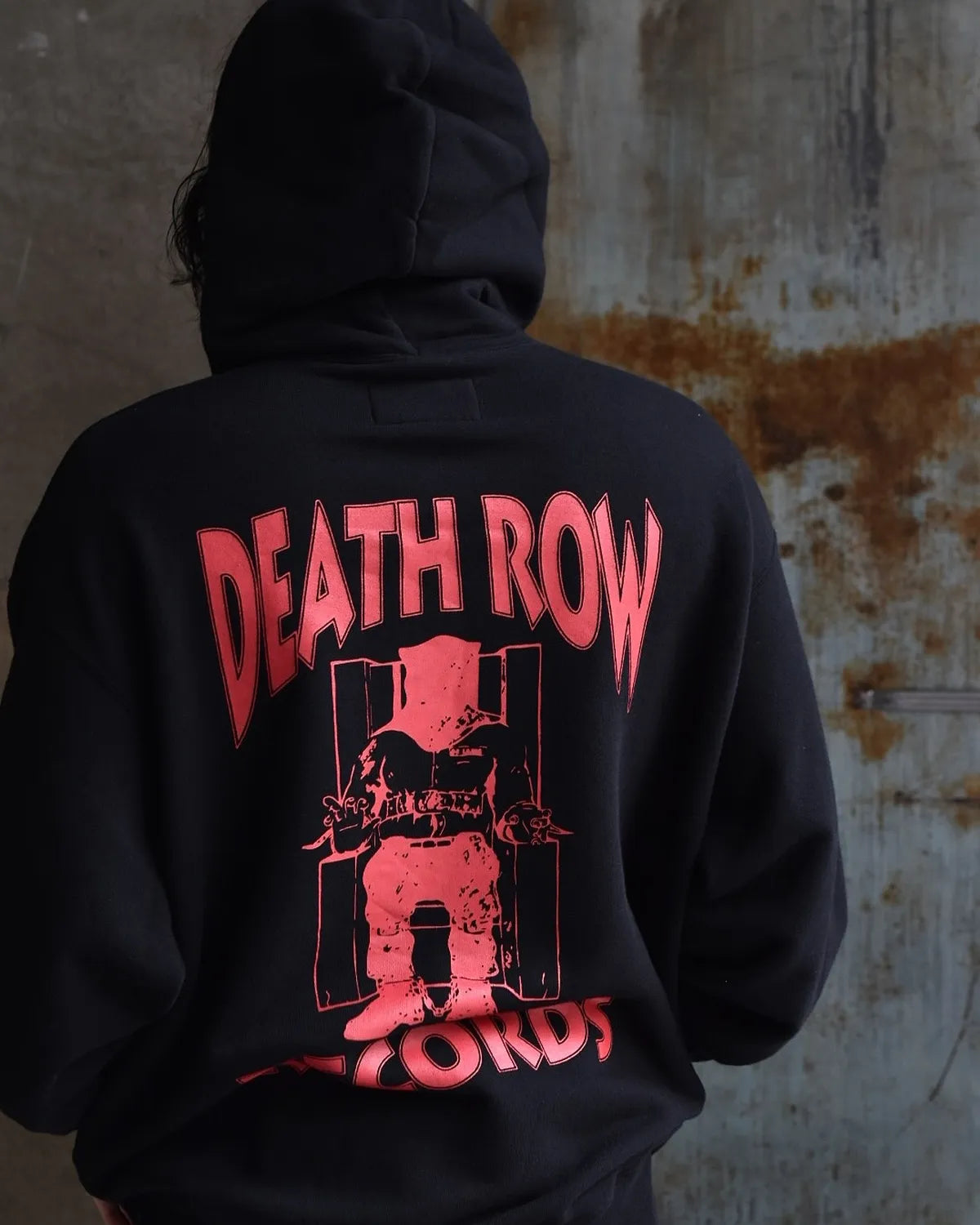 WACKO MARIA × DEATH ROW RECORDS / GARMENT DYED HOODED SWEAT SHIRT (DEATHROW-WM-SS02)