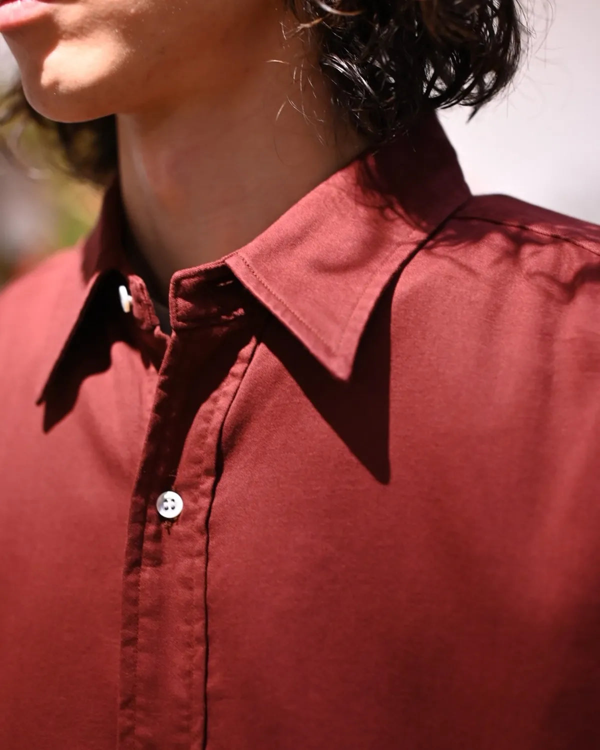 A.PRESSE / Double Weave Twill Regular Collar Shirts (26SAP-02-05)