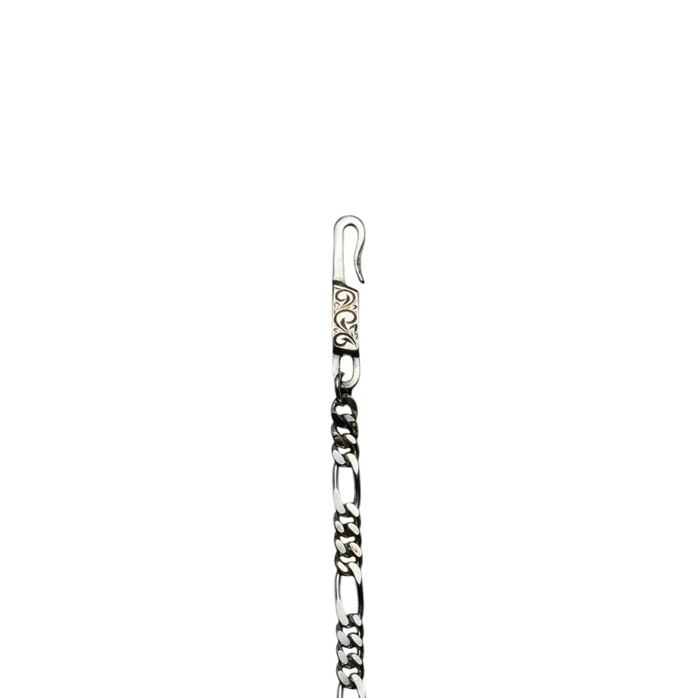 ANTIDOTE BUYERS CLUB/ENGRAVED HOOP EARRING(SINGLE) 