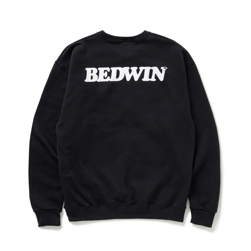 BEDWIN & THE HEARTBREAKERS / L/S PRINTED C -NECK SWEAT "TRUMAN" (24AB2202)