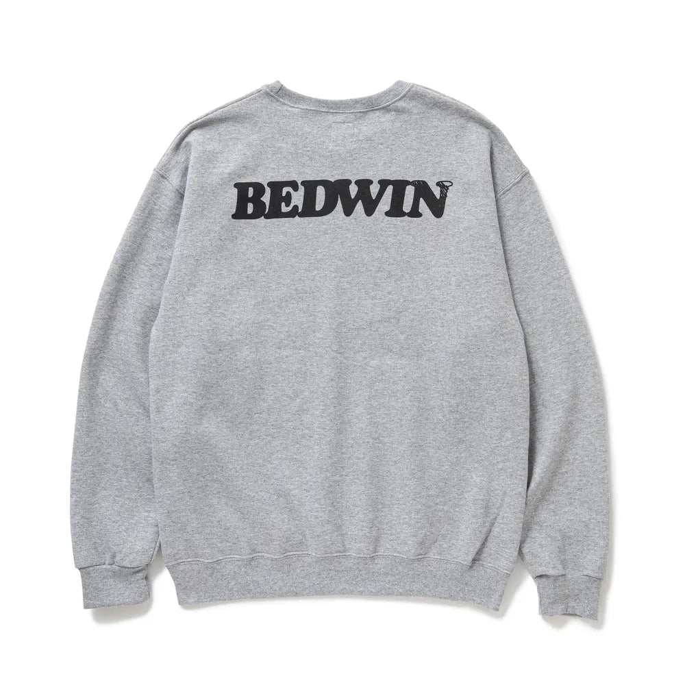 BEDWIN & THE HEARTBREAKERS / L/S PRINTED C -NECK SWEAT "TRUMAN" (24AB2202)