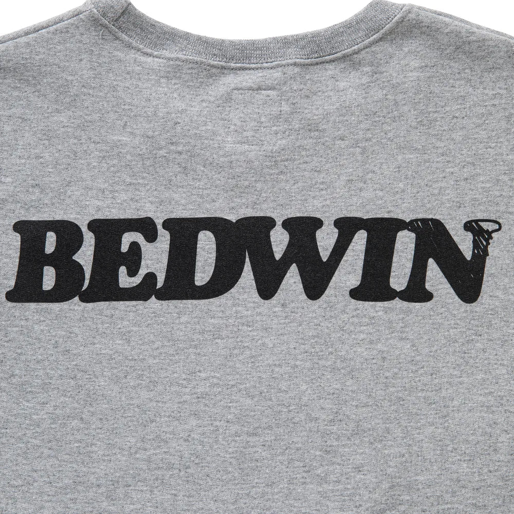 BEDWIN & THE HEARTBREAKERS / L/S PRINTED C -NECK SWEAT "TRUMAN" (24AB2202)