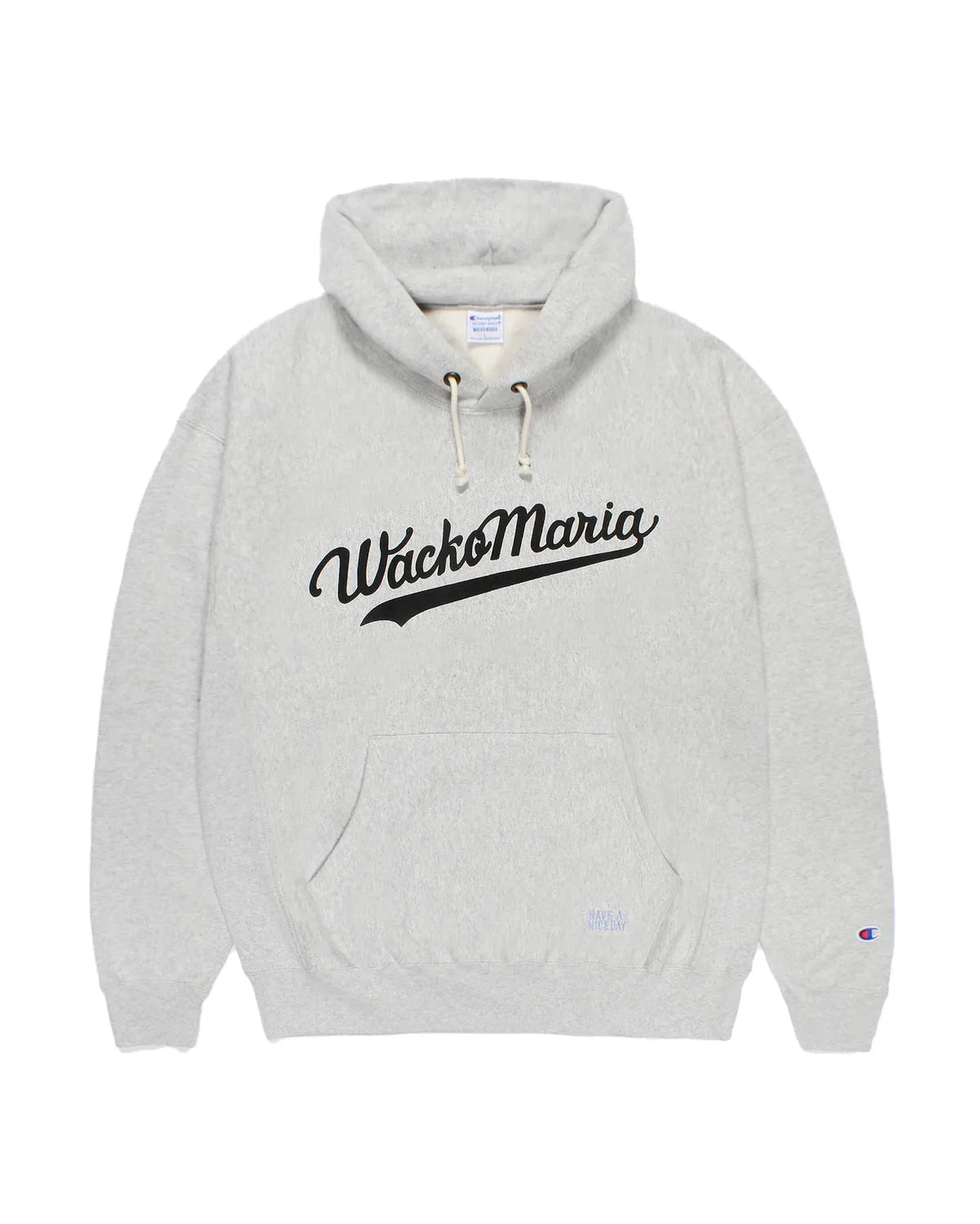 WACKO MARIA × Champion / REVERSE WEAVE HOODED SWEAT SHIRT -TYPE-1- (26FW-WMC-CP02)