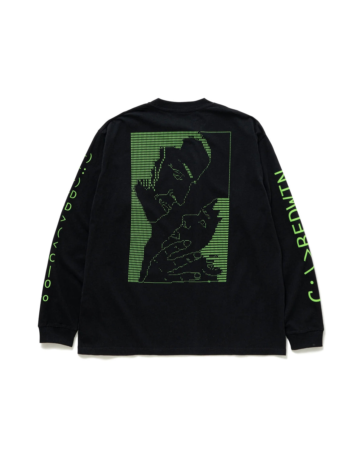 BEDWIN & THE HEARTBREAKERS / L/S PRINTED TEE "JAH" (25AB2228)