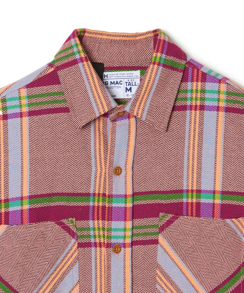 N.HOOLYWOOD COMPILE  / × BIG MAC Check Shirt (2242-SH31-010)