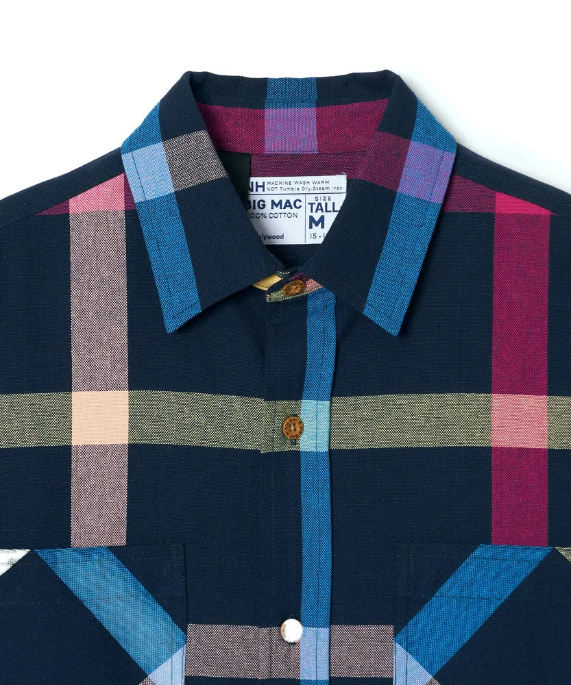 N.HOOLYWOOD COMPILE  / × BIG MAC Check Shirt (2242-SH31-011)