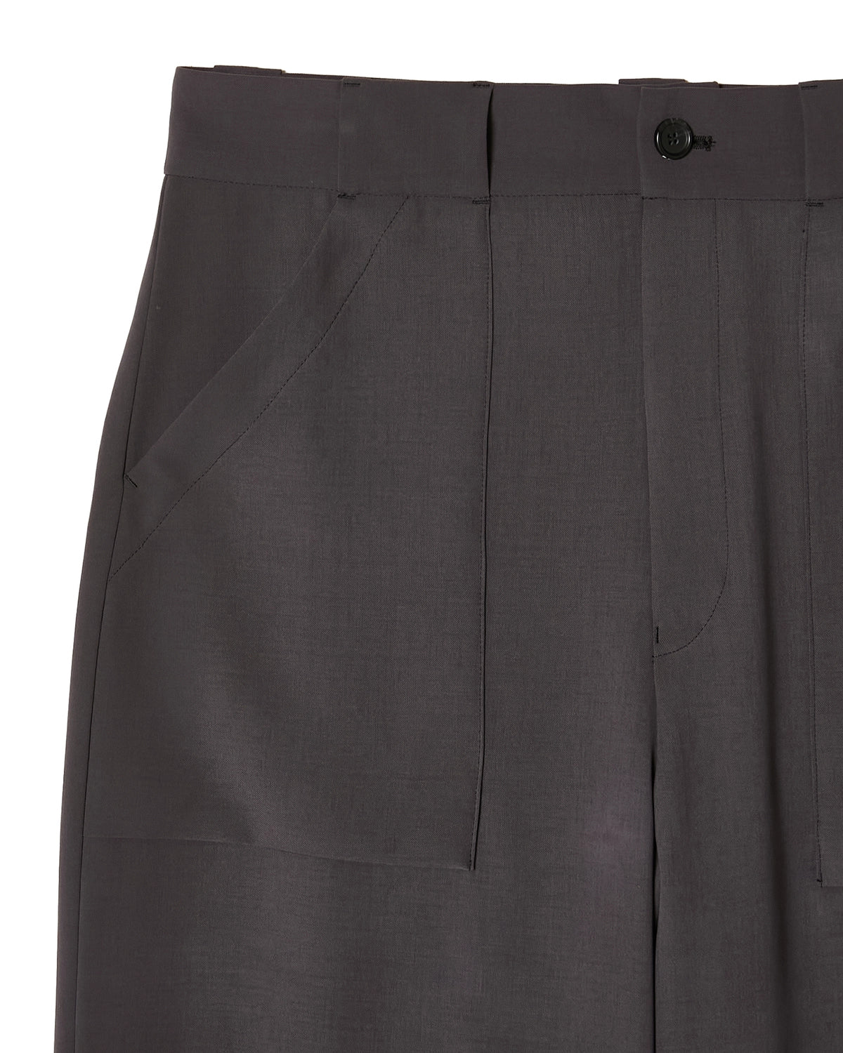 N.HOOLYWOOD COMPILE / PATCH POCKET WIDE TROUSERS (2261-PT23-011)