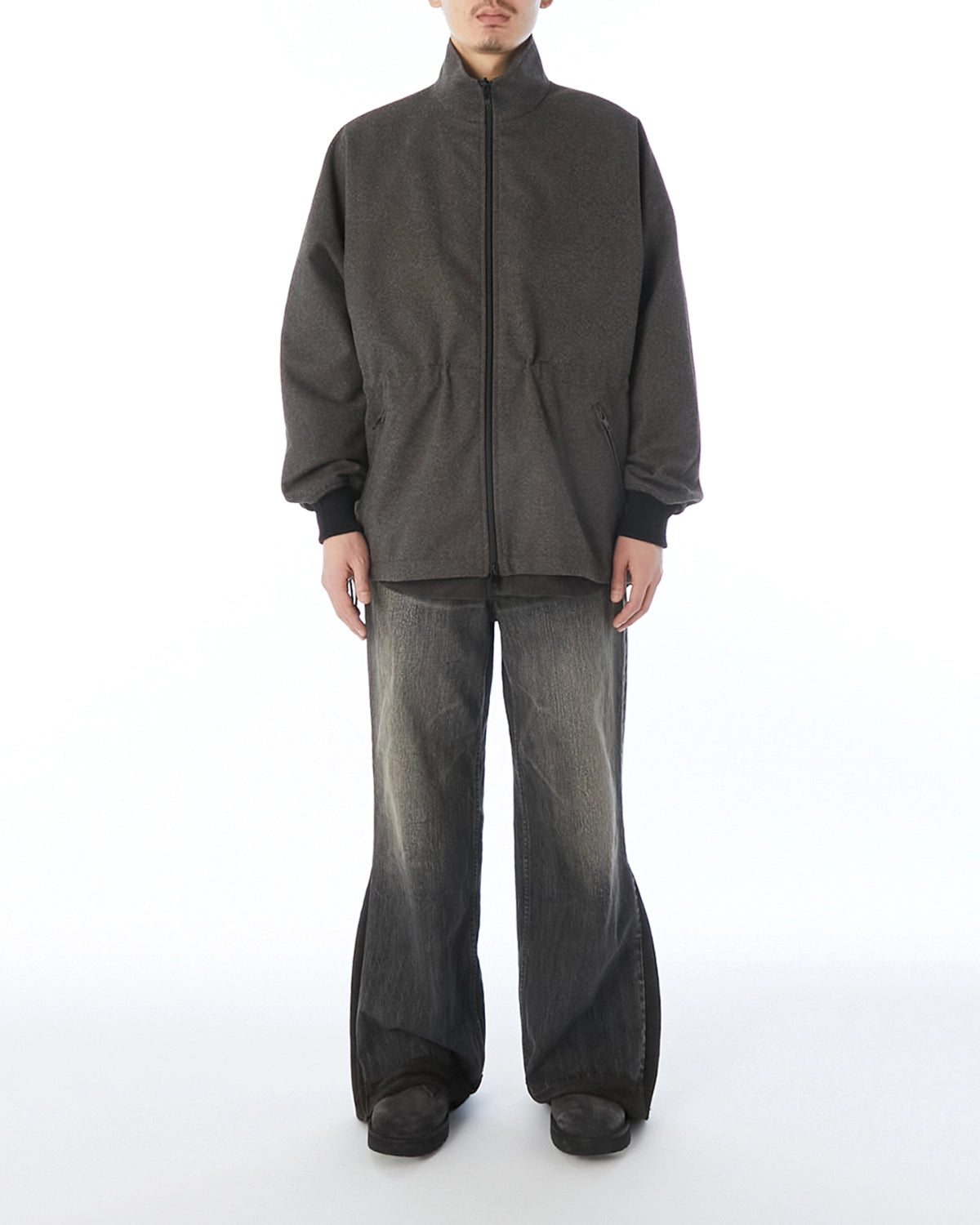 N.HOOLYWOOD COMPILE / STAND COLLAR COAT (2262-CO04-018)
