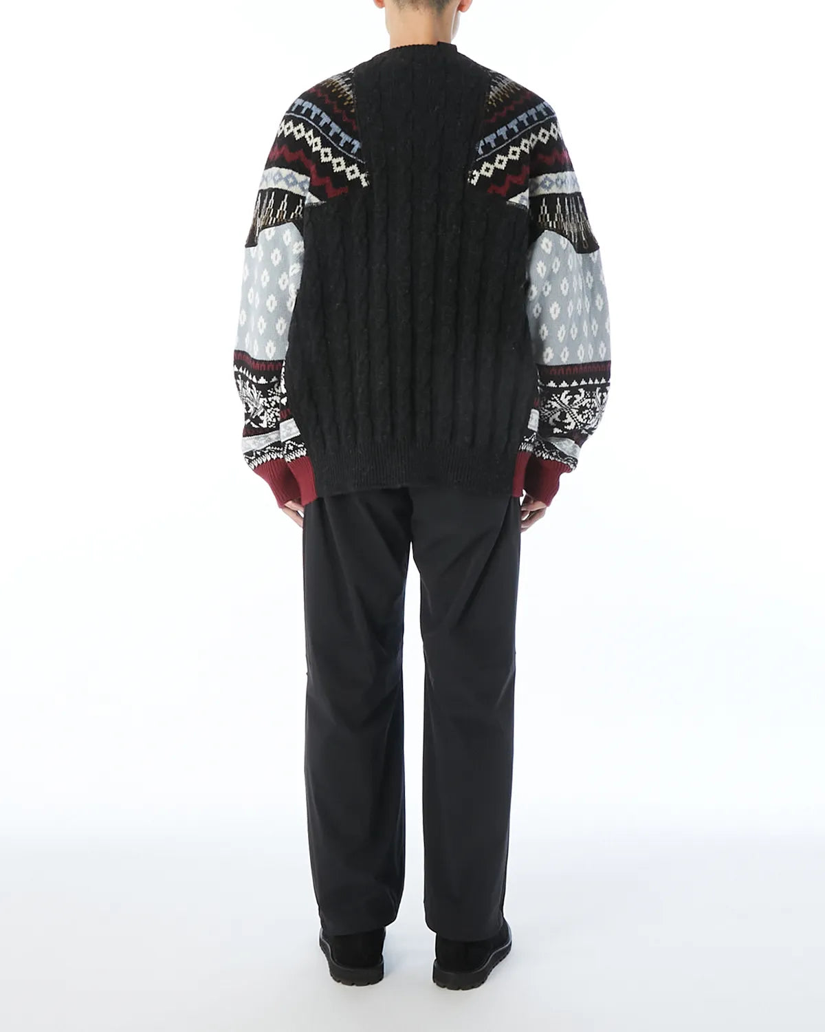 N.HOOLYWOOD COMPILE / NORDIC PATTERN KNIT (2262-KT20-030)