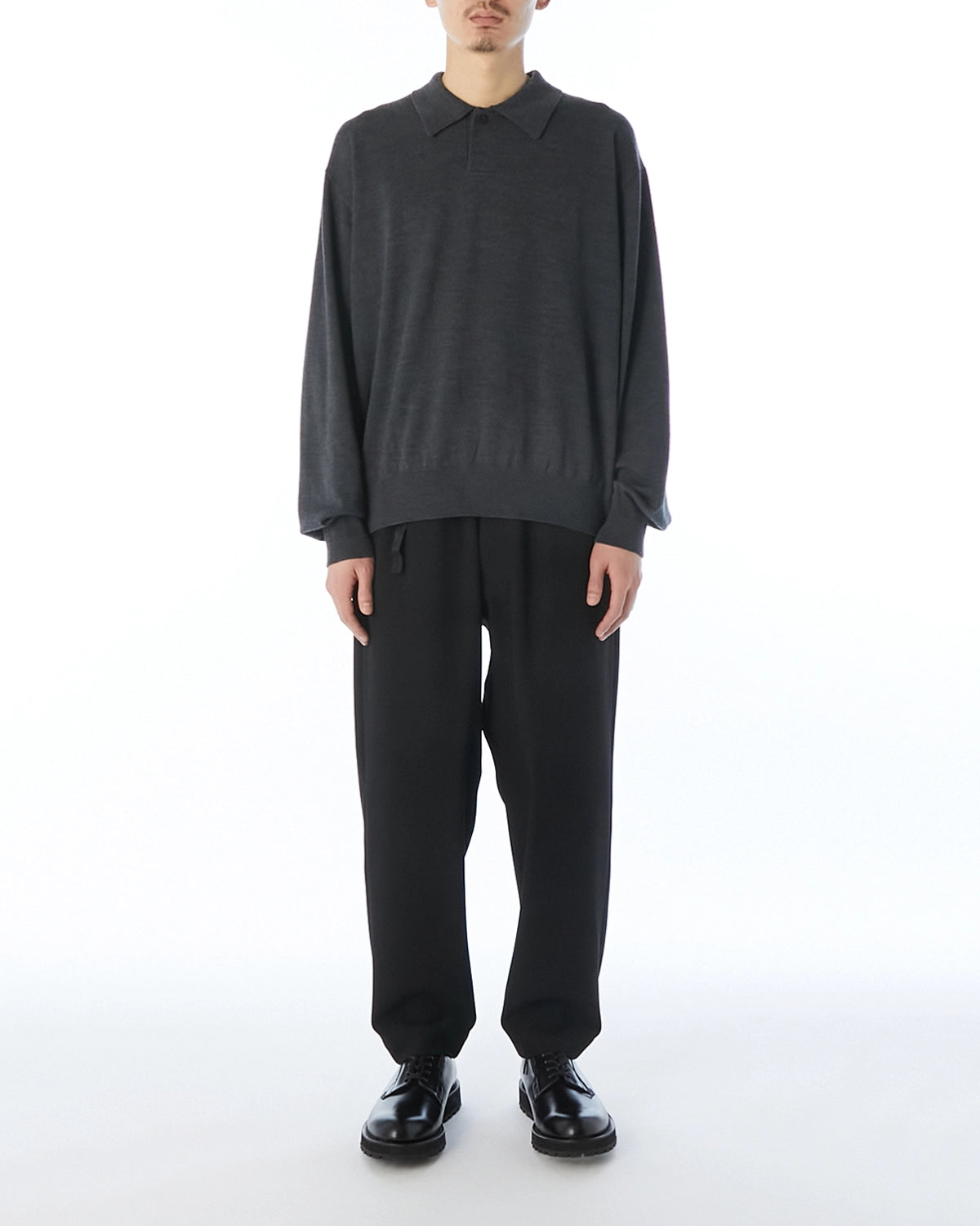 N.HOOLYWOOD COMPILE / KNIT POLO SHIRT (2262-KT24-034)