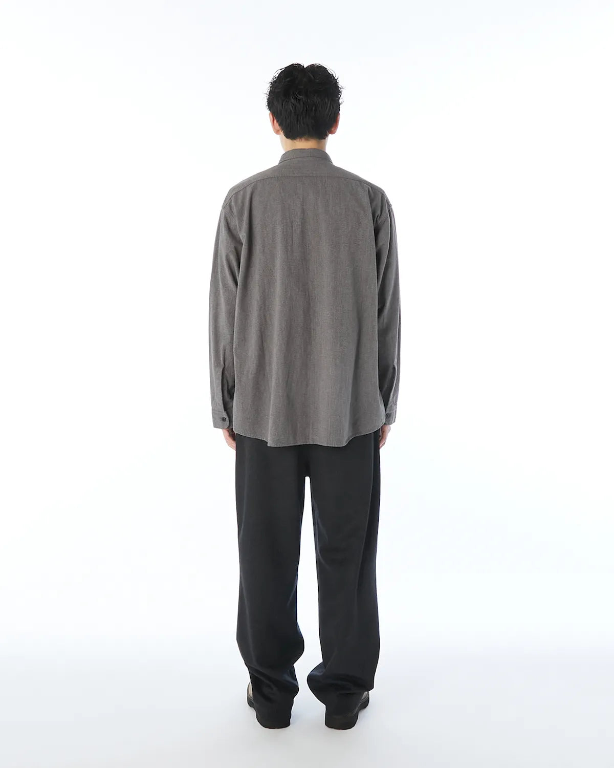 N.HOOLYWOOD COMPILE × BIG MAC / BLACK CHAMBRAY WORK SHIRT (2262-SH60-026)