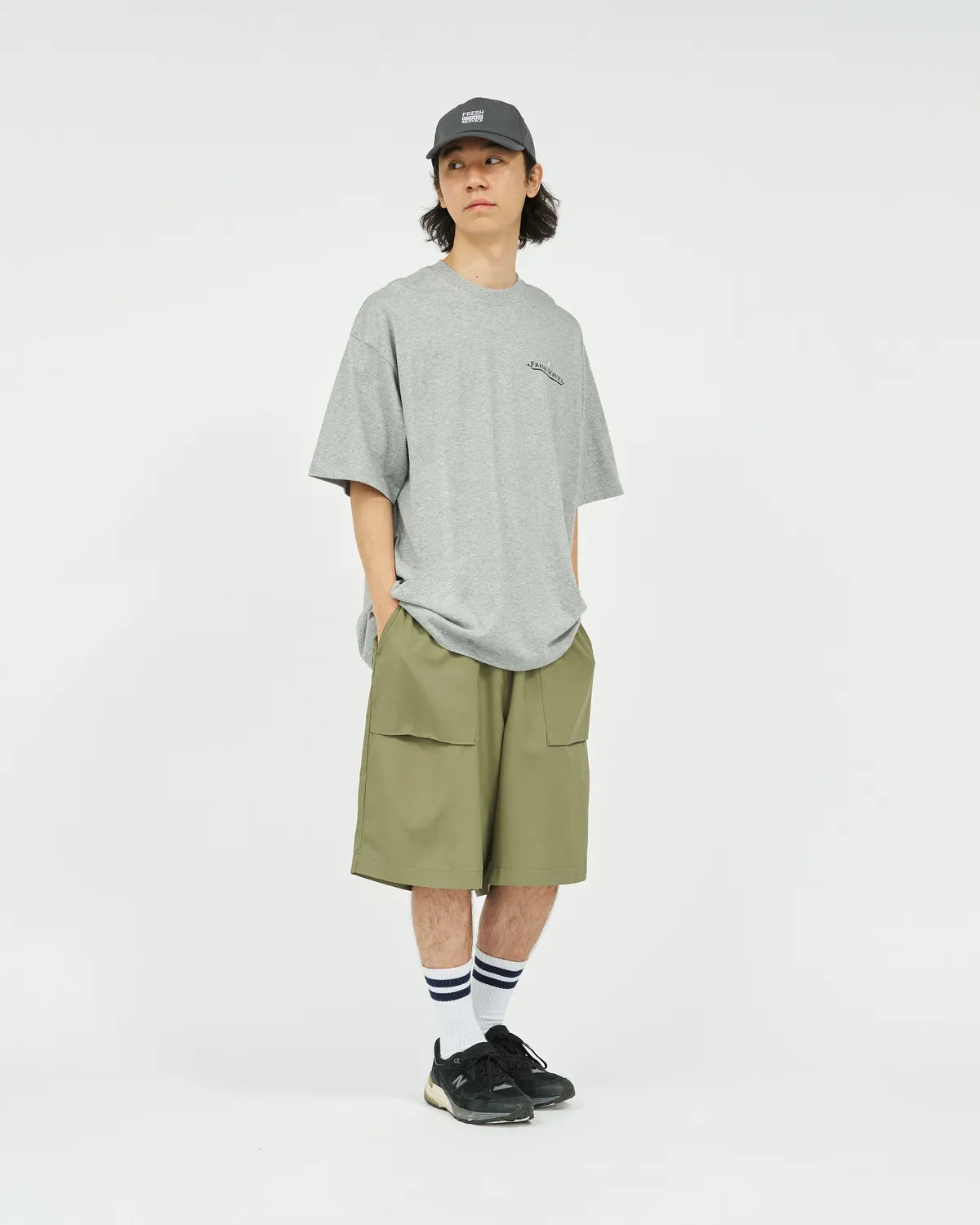 FreshService / CORPORATE PRINTED S/S TEE "FF" (FSC263-70137)