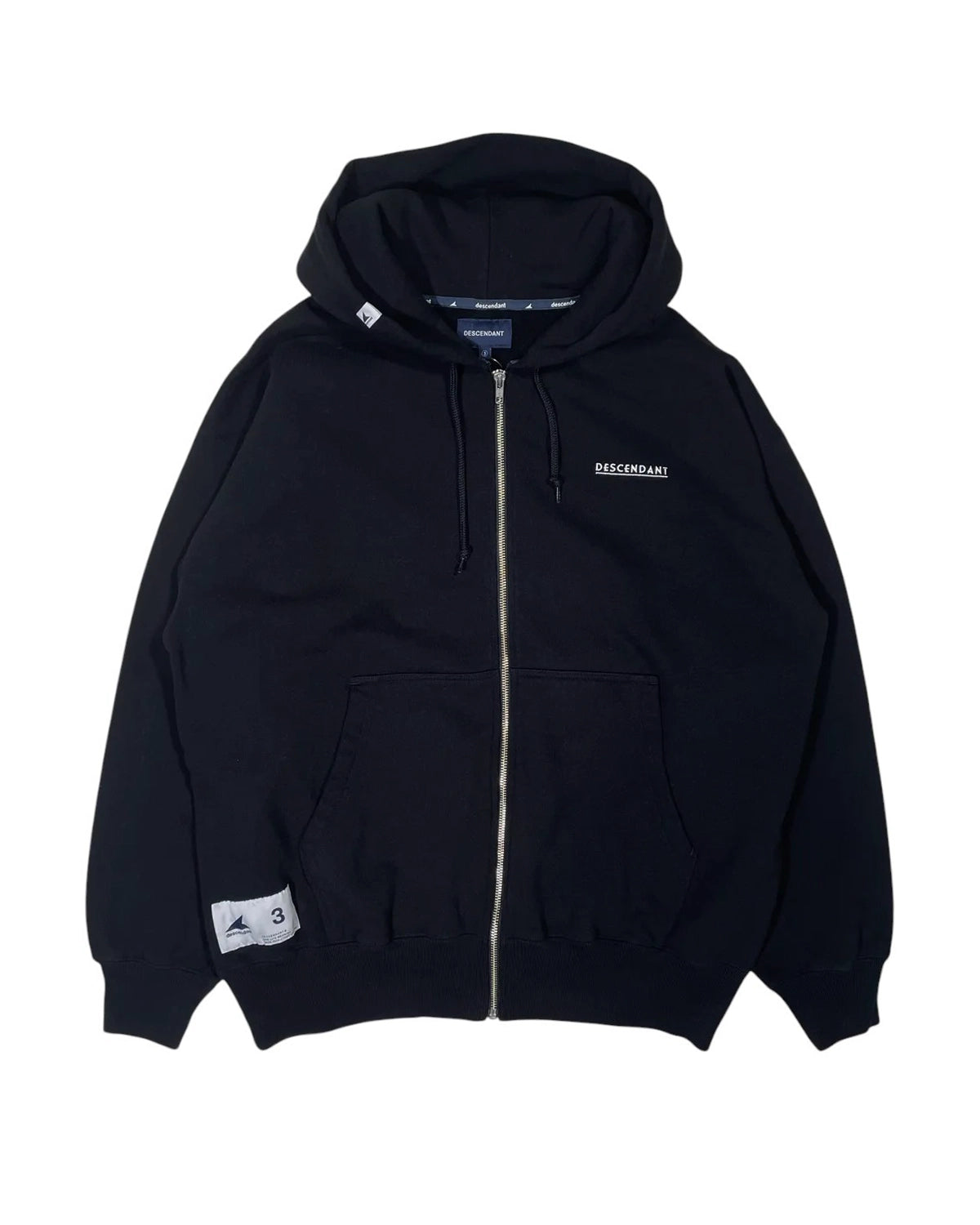 DESCENDANT / OTL ZIP HOODY (252ATDS-CSM03)