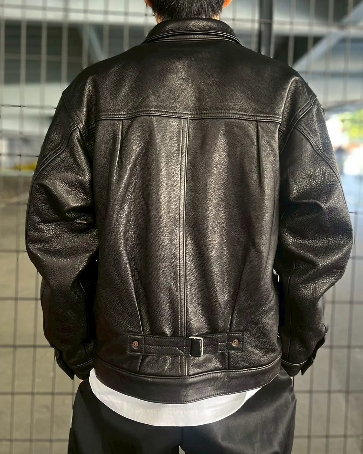SEQUEL × FRAGMENT / LEATHER JACKET (SQ-25AW-JK-03)