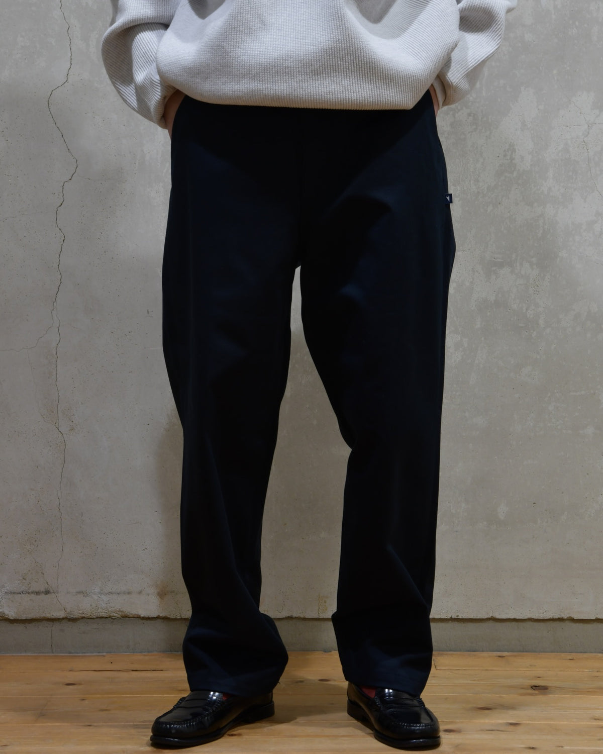 DESCENDANT (ディセンダント) / DC-6 ORGANIC COTTON TWILL TROUSERS