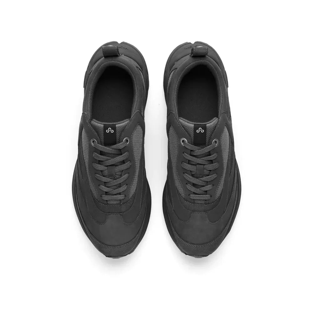 【安い大特価】新品 未使用 OAO THE CURVE 1 レザー ブラック 黒 27cm 靴
