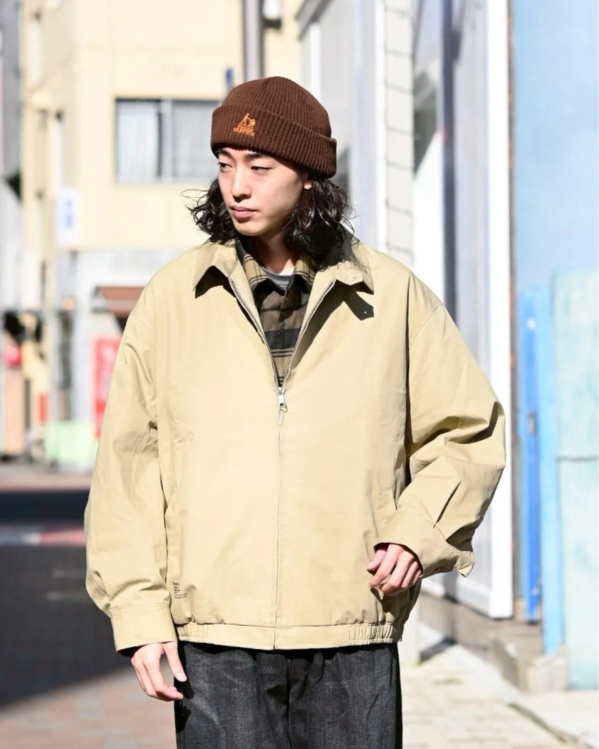 FreshService / POWDER COTTON SWING TOP BLOUSON (FSC254-30061)