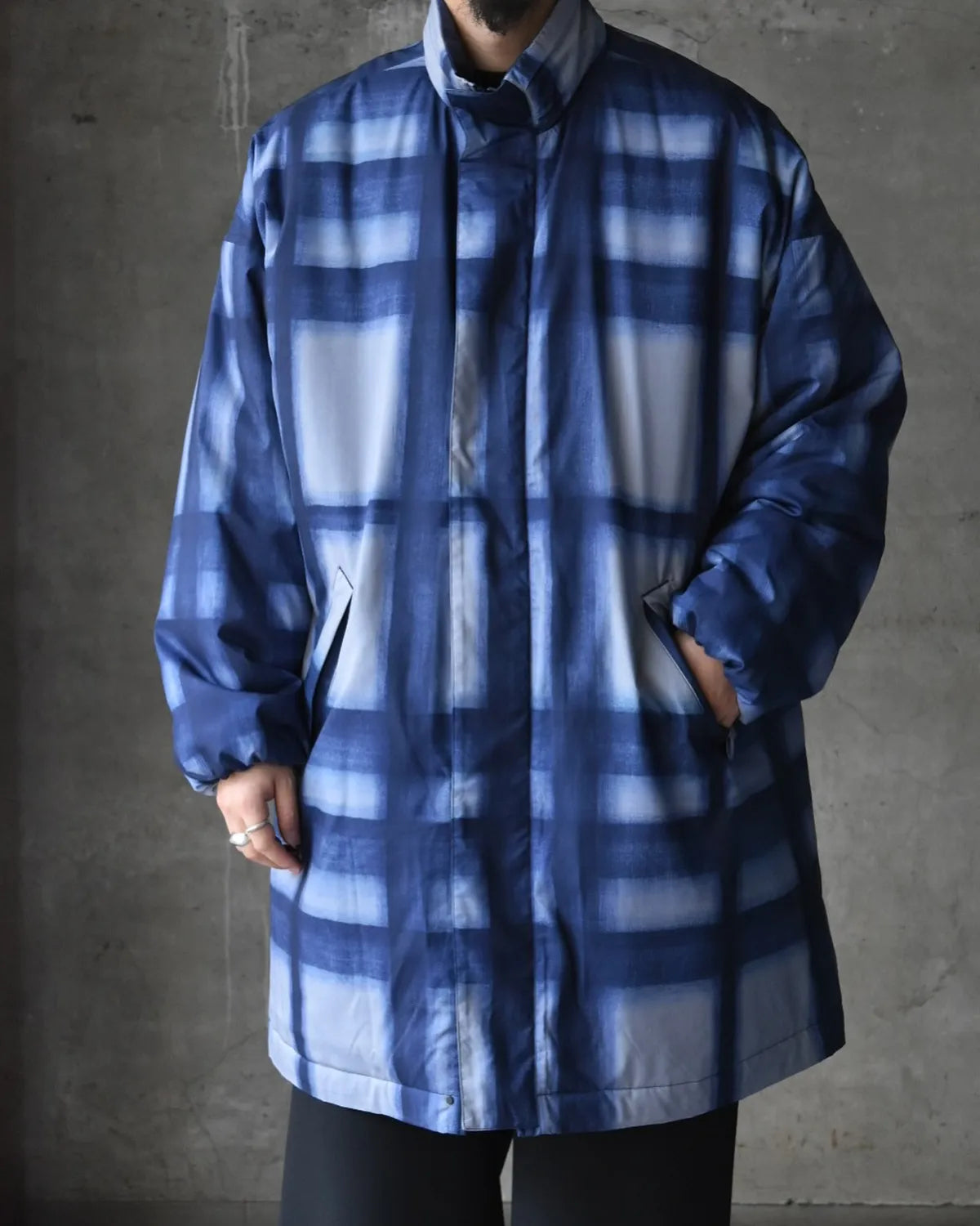 N.HOOLYWOOD COMPILE / STAND COLLAR COAT (2252-CO02-013)
