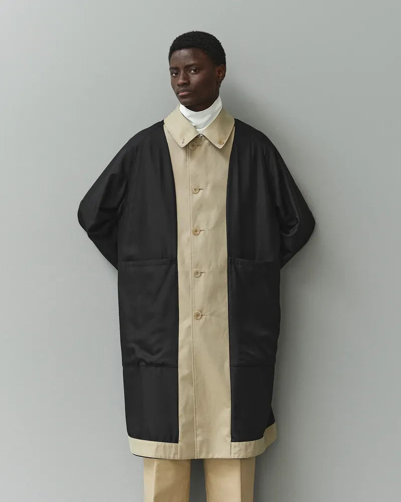 【Mac】markaware HUGE SINGLE TRENCH COA MARKAWARE (マーカウェア) / REVERSIBLE SINGLE TRENCH COAT