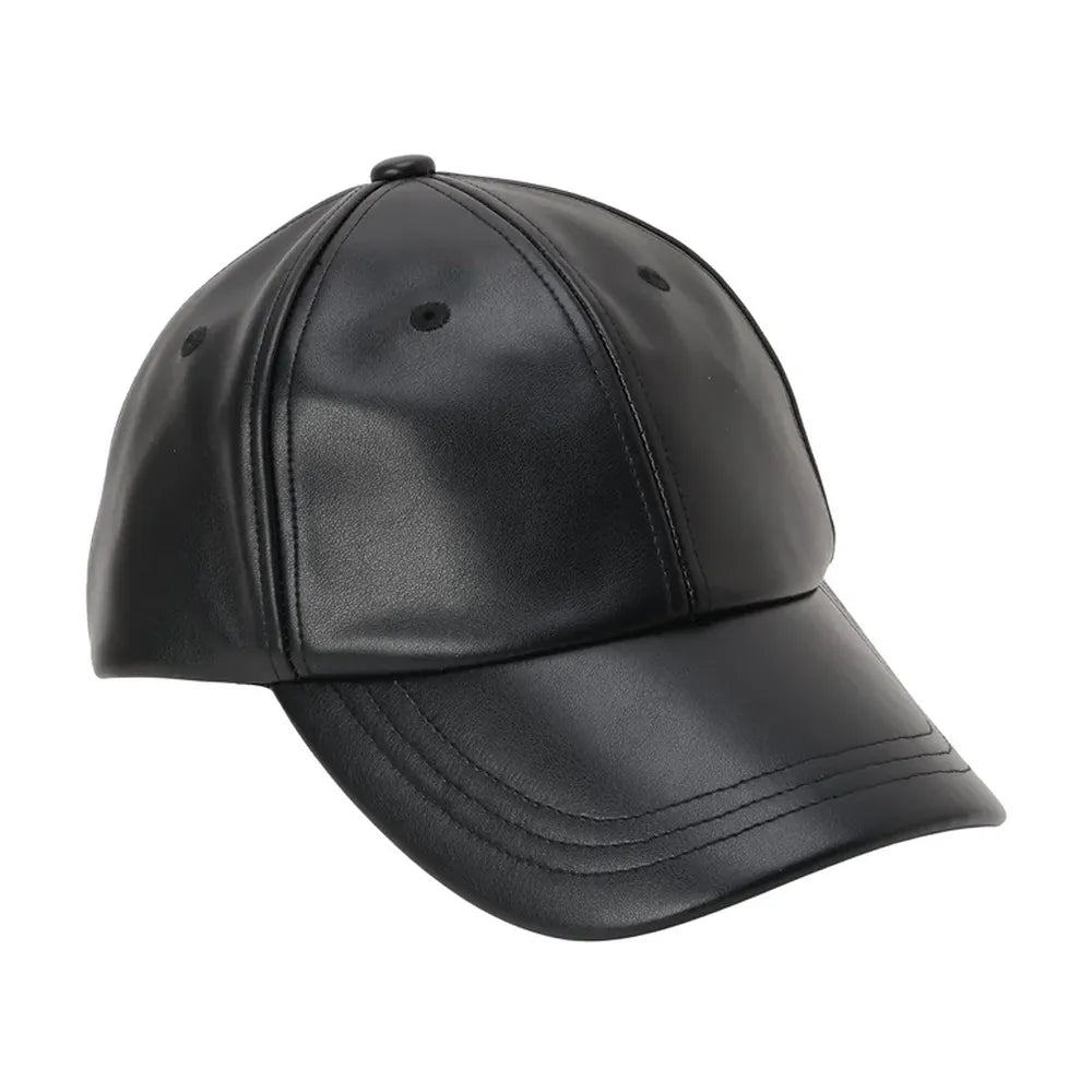 SHERMER の Director Cap-Leather (SHM-24FW-602)