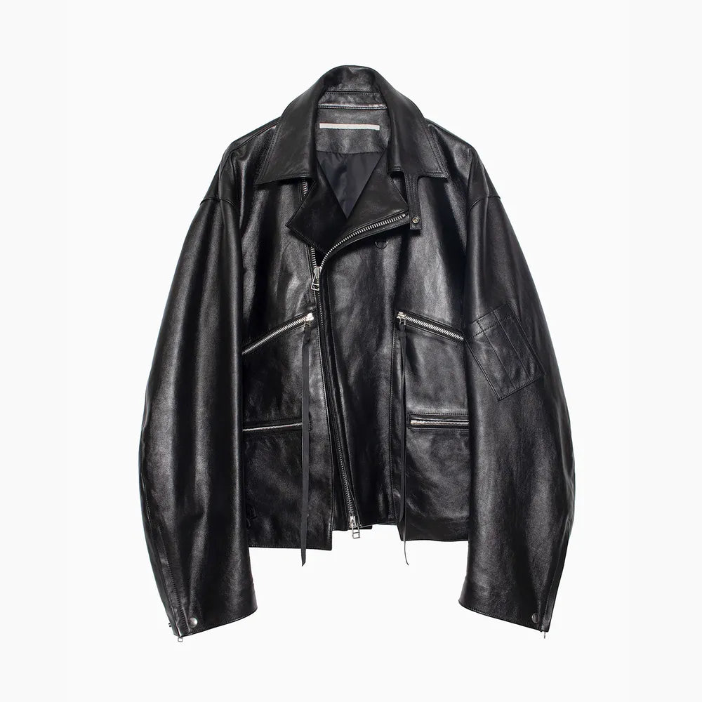 Tamme / LEATHER ML3 JACKET (24A0200)