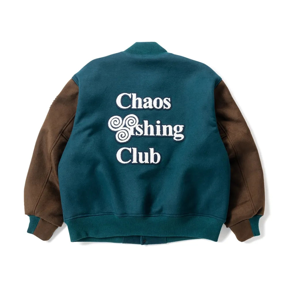 SAYHELLO Chaos Fishing Club スタジャン CHAOS FISHING CLUB SAYHELLO Chaos Fishing Club スタジャン CHAOS FISHING CLUB