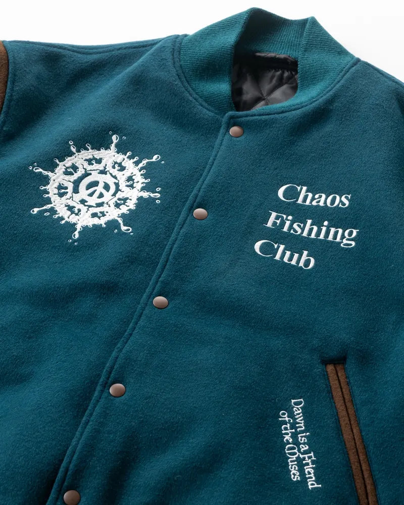 Chaos Fishing Club / × SAY HELLO  STADIUM TEAM JACKET  (24AW-M01)