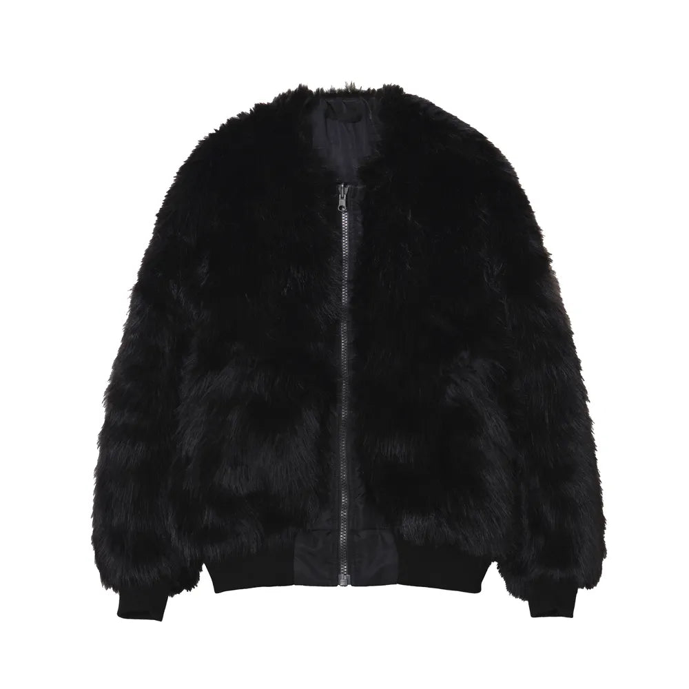 MAGIC STICK / Notorious Lux Fur Bommer Jacket (24AW-MS11-035)