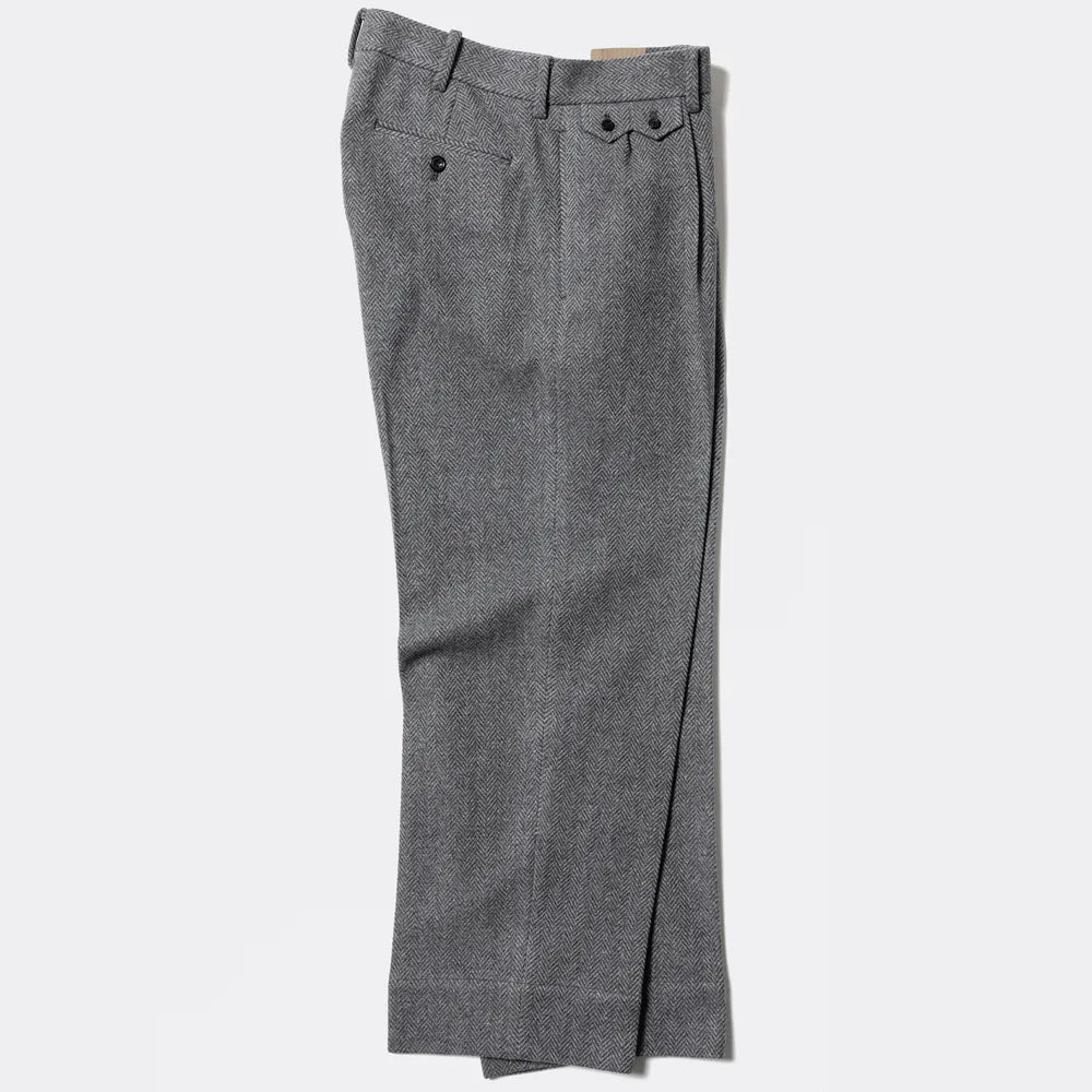 Unlikely / Unlikely Sawtooth Flap 2P Trousers Wool Tweed (U24F-23-0005)