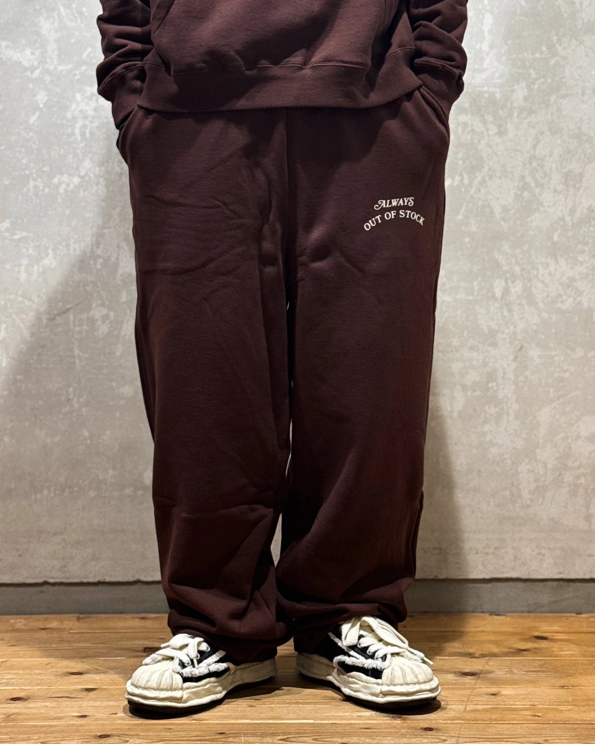 ALWAYS OUT OF STOCK / BASIC LOGO SWEAT PANTS (HA-325206114)