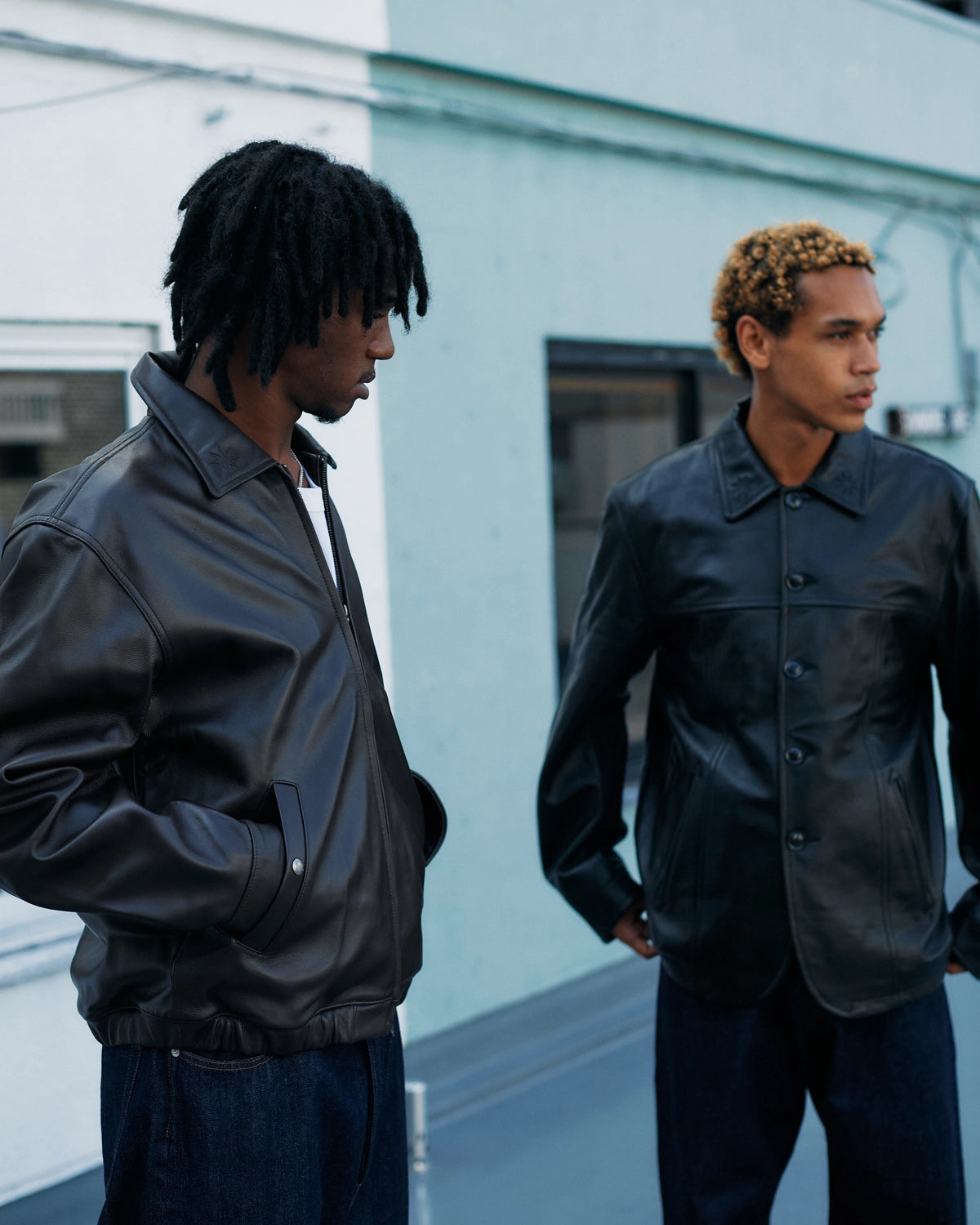 GDC (ジーディーシー) / × AVIREX Leather Carcoat | 公式通販・JACK