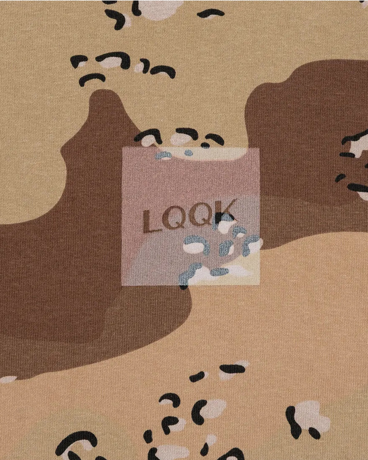 LQQK STUDIO / CAMO BOX LOGO TEE (LQA26ST15)