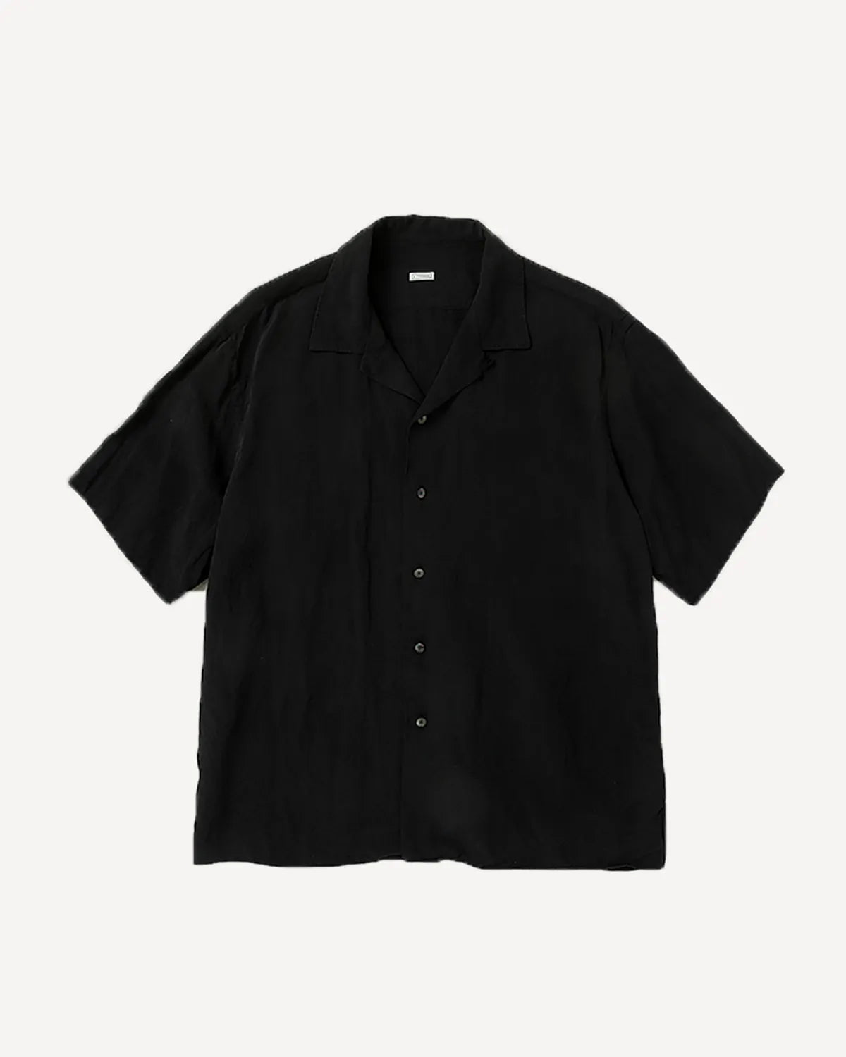 A.PRESSE / Vintage Silk Linen S/S Open Collar Shirts (26SAP-02-09)