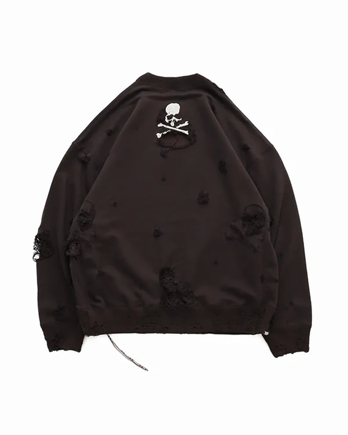 mastermind JAPAN /  MW BOXY DISTRESSED SWEATSHIRT (MW25S15-SW010)
