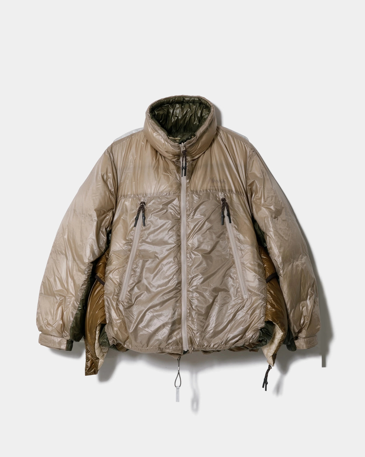 beautiful people / × NANGA multilayering down vest blouson -Women's- (1545103041)