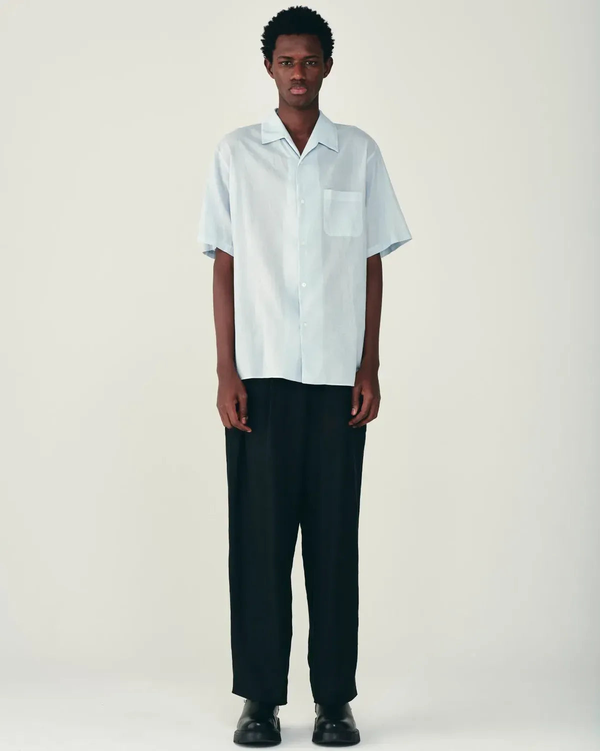 MARKAWARE / Hemp Shirting / Double Pleated Easy Trousers (A26B05PT01C)