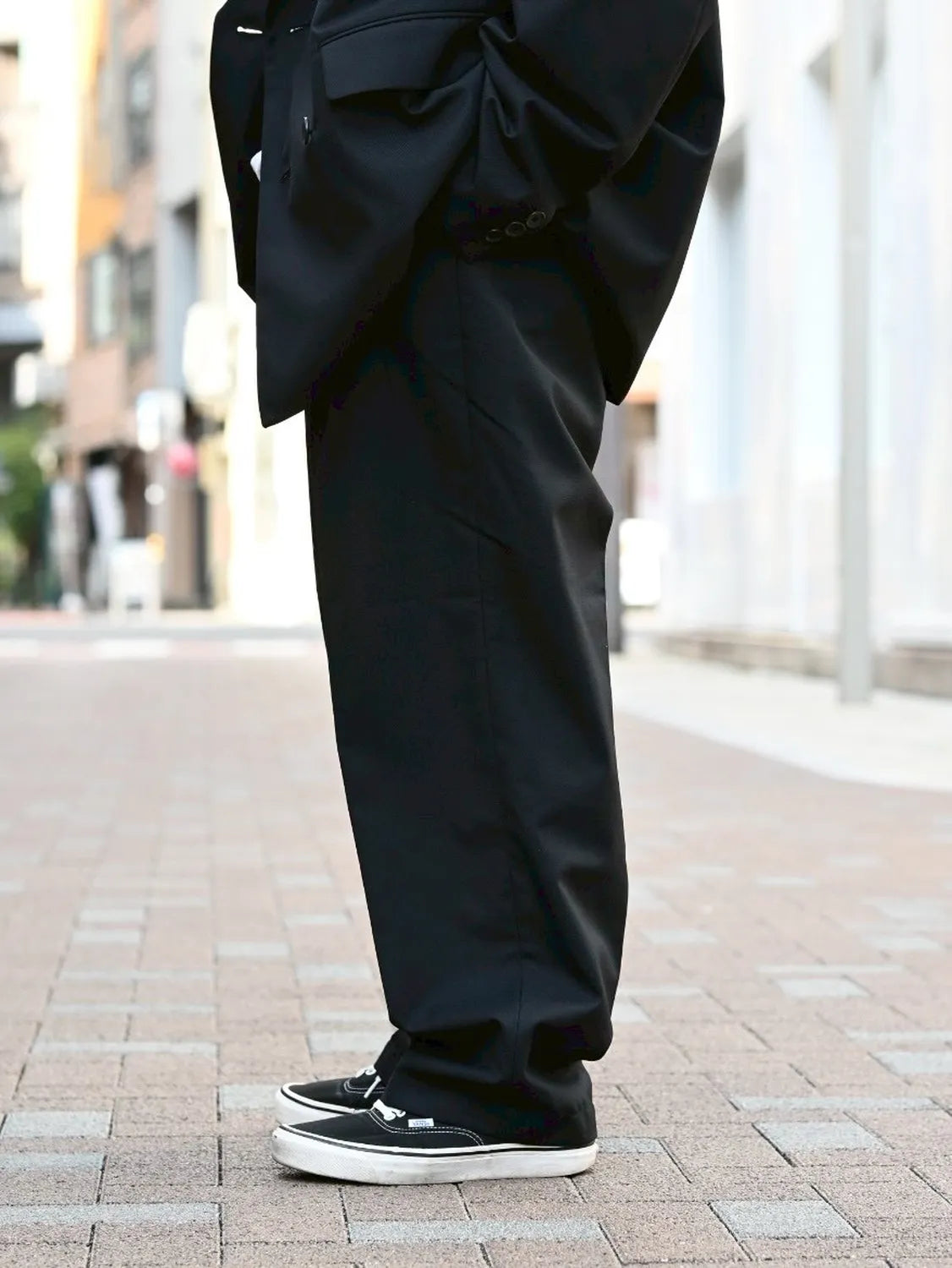 COOTIE PRODUCTIONS® / T/W Saxony 2 Tuck Wide Easy Trousers (CTE-25A107)