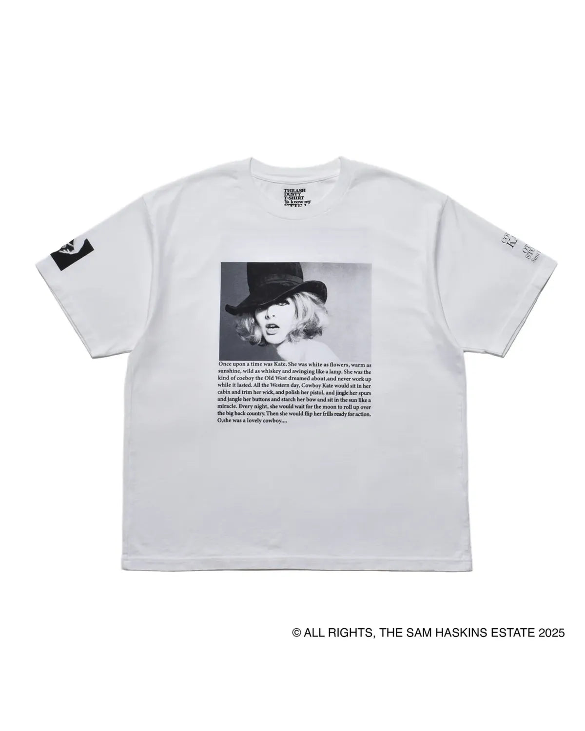 MINEDENIM × Sam Haskins × Stie-lo /  “kate” Tee  (25MND-STL005)