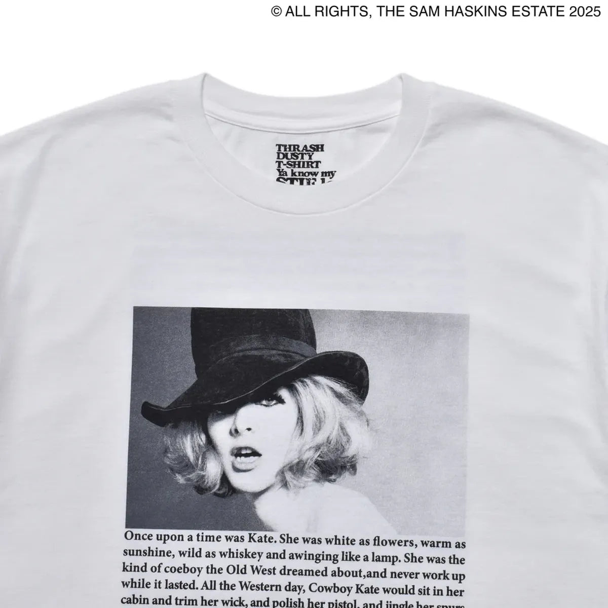 MINEDENIM × Sam Haskins × Stie-lo /  “kate” Tee  (25MND-STL005)