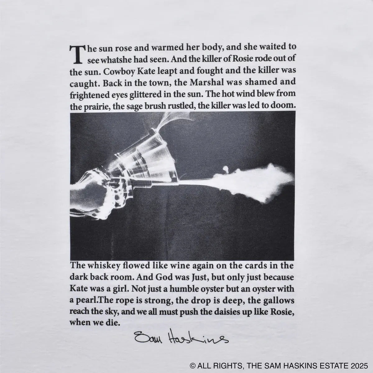 MINEDENIM × Sam Haskins × Stie-lo /  “kate” Tee  (25MND-STL005)